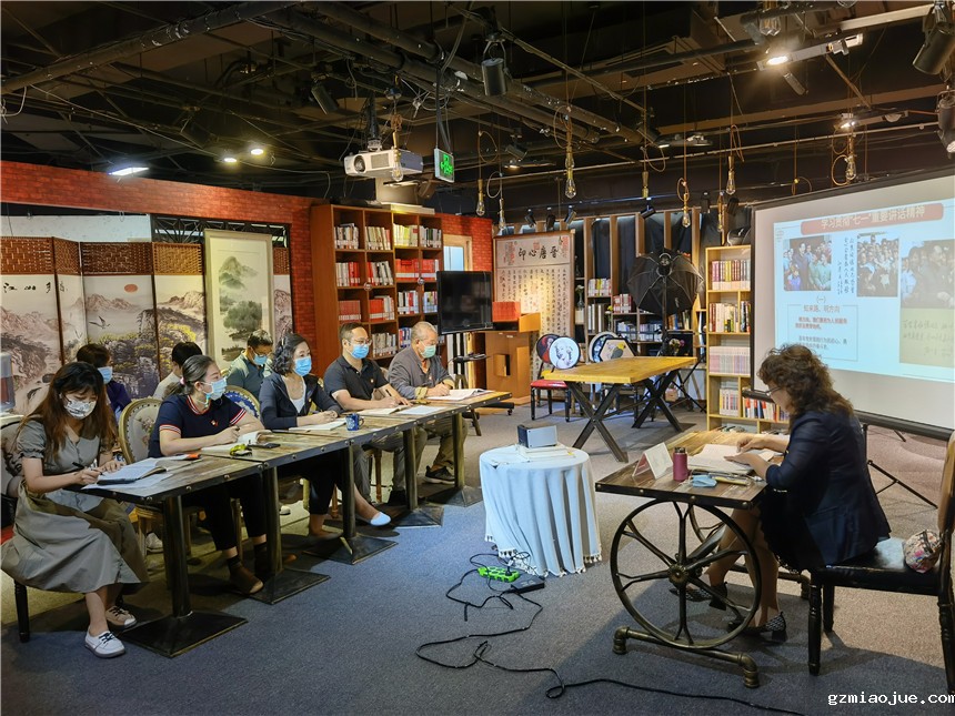 党课现场(朝阳文联供图）